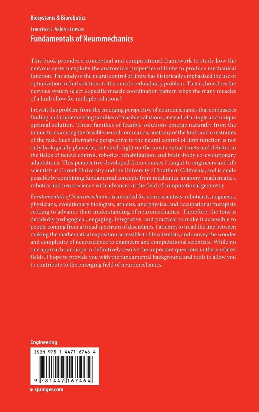 Rückseitencover Fundamentals of Neuromechanics