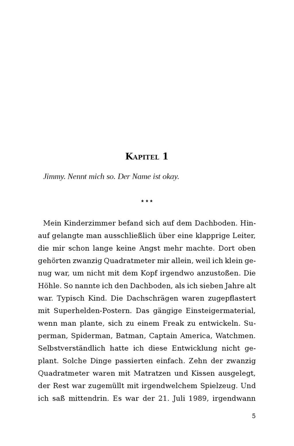 Beispielinhalt (Bild) CHECK Aufstehen Überleben Schlafengehen