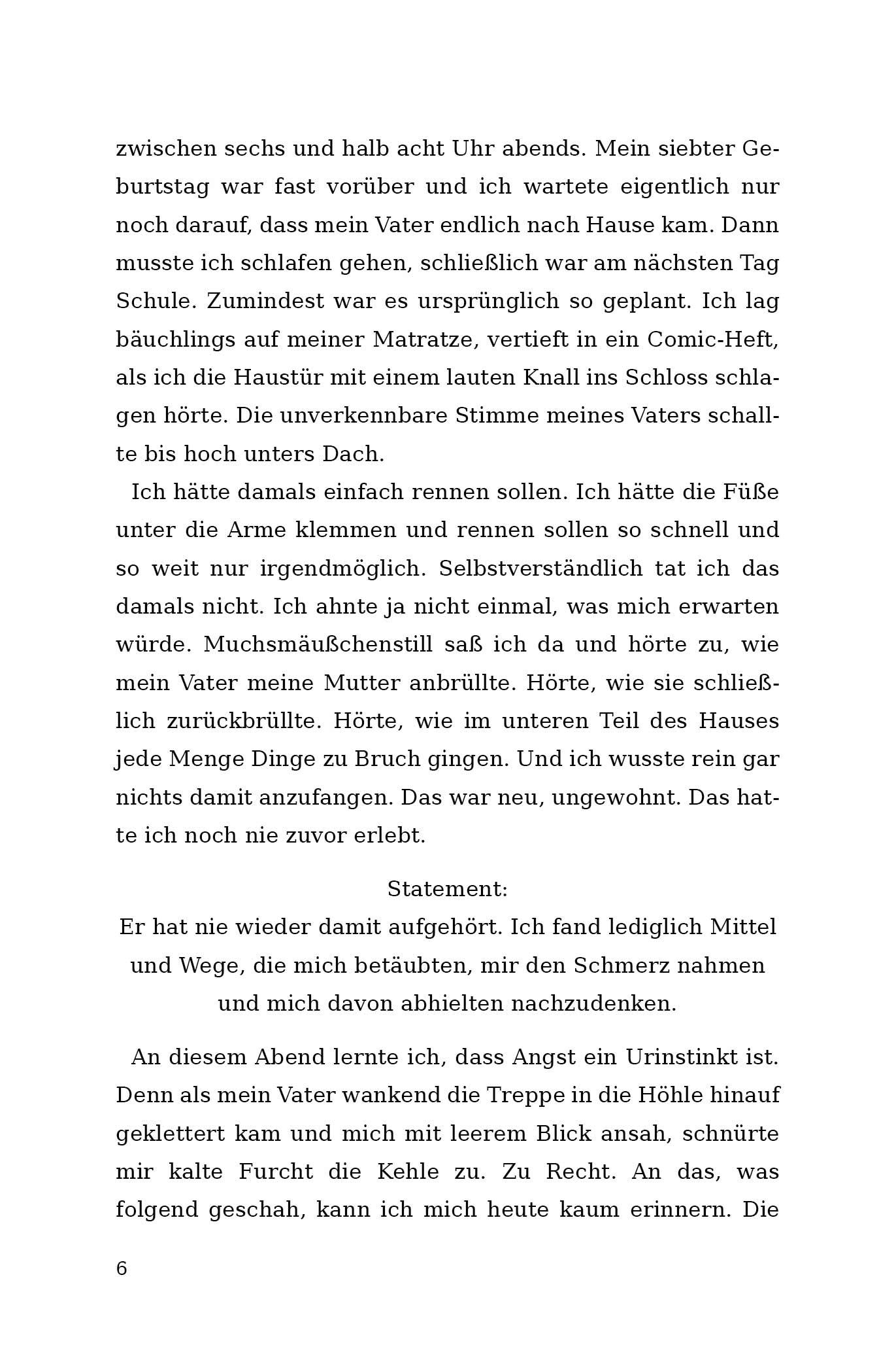 Beispielinhalt (Bild) CHECK Aufstehen Überleben Schlafengehen