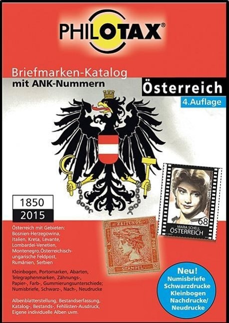 Vorderes Coverbild PHILOTAX GmbH: Österreich spezial Briefmarkenkatalog