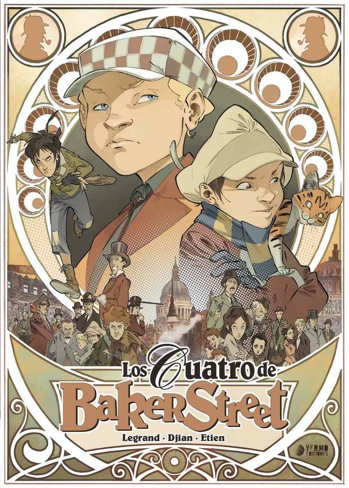 Vorderes Coverbild Los cuatro de Baker Street