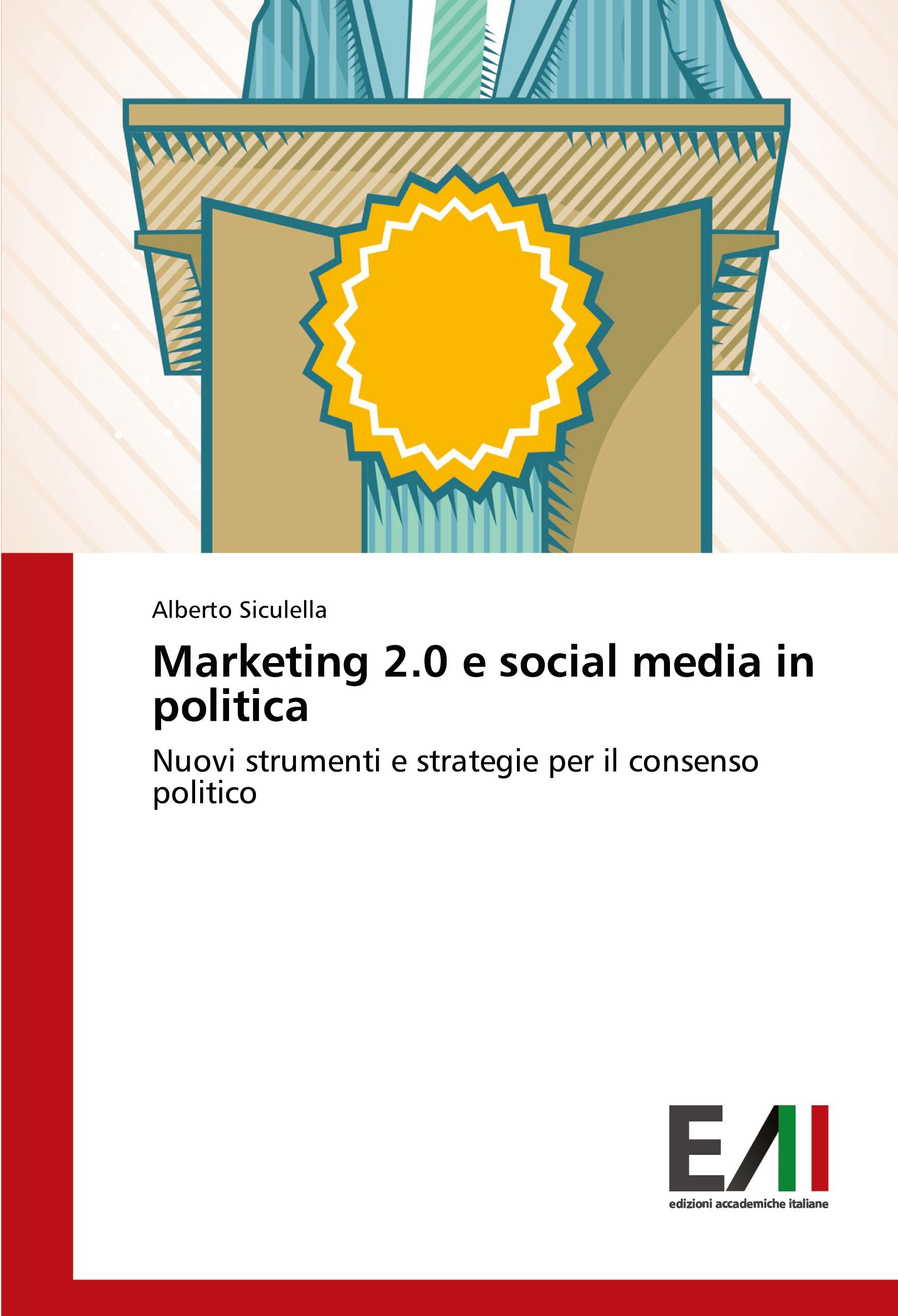 Vorderes Coverbild Marketing 2.0 e social media in politica