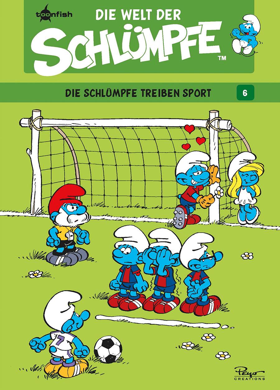 Vorderes Coverbild Schlümpfe ­ Die Welt der Schlümpfe 06