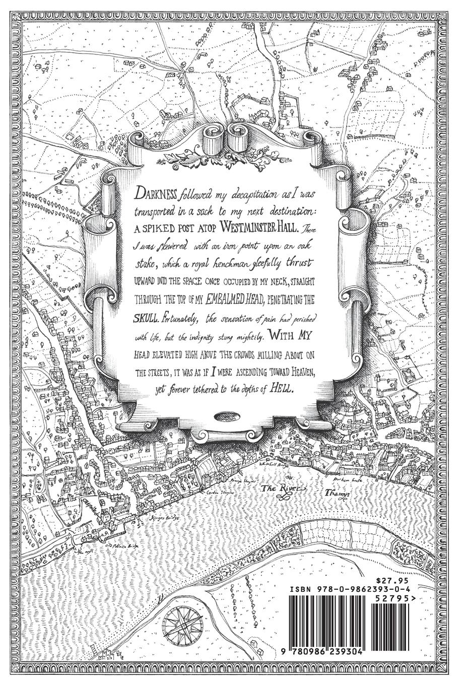 Rückseitencover The Embalmed Head of Oliver Cromwell - A Memoir