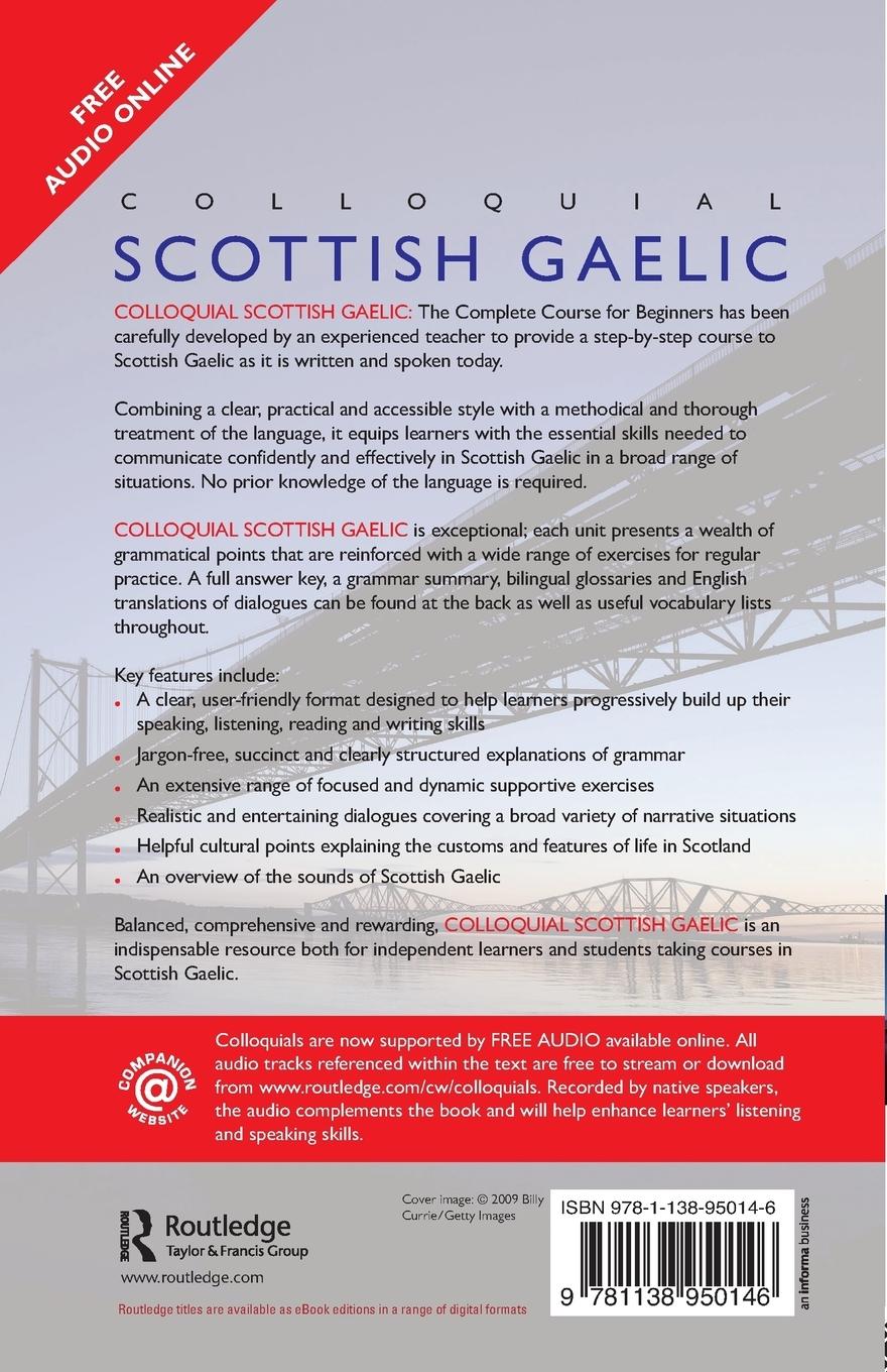Rückseitencover Colloquial Scottish Gaelic