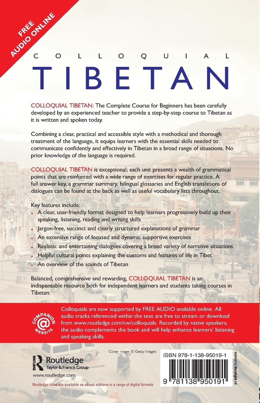 Rückseitencover Colloquial Tibetan
