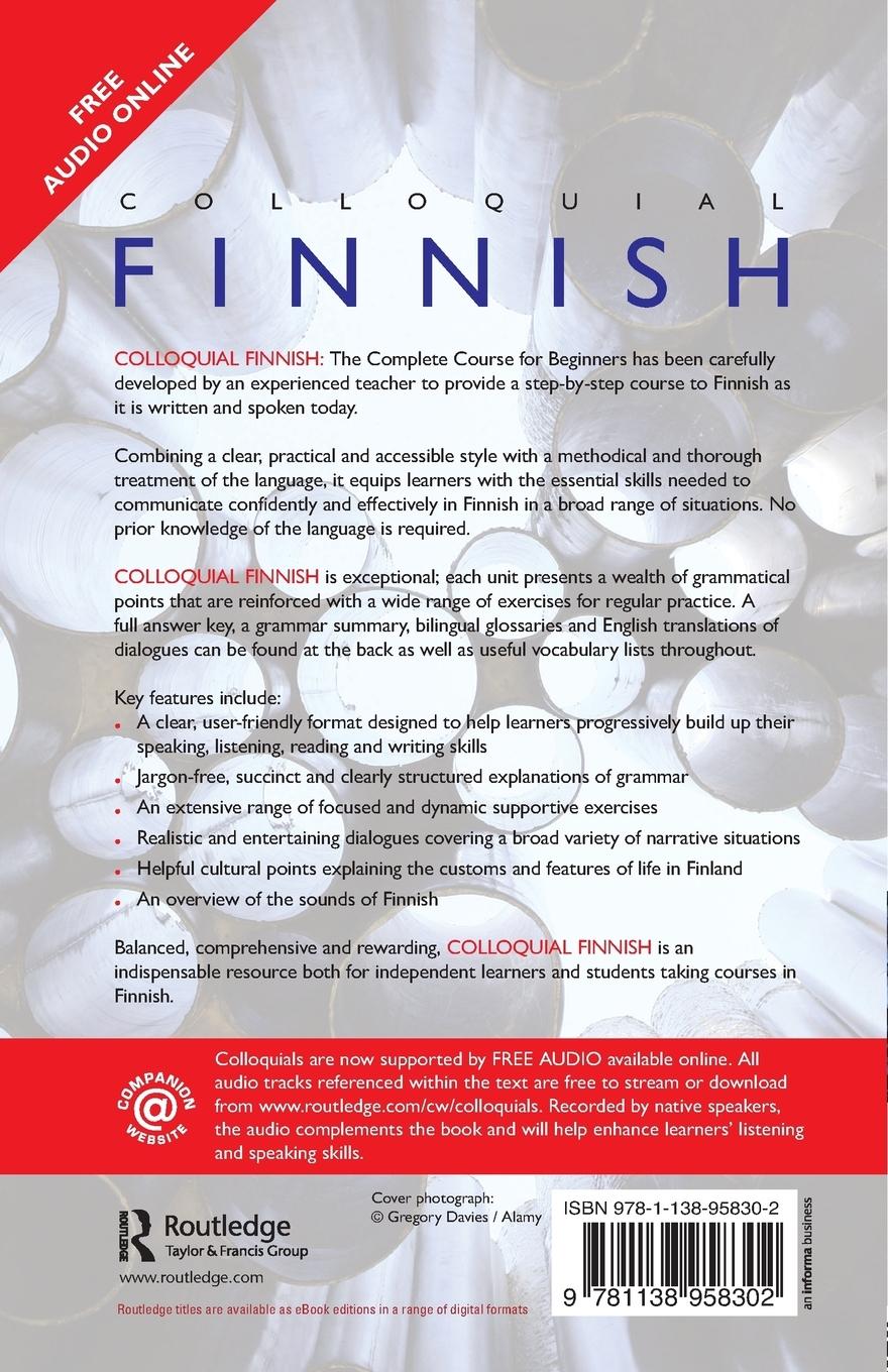 Rückseitencover Colloquial Finnish