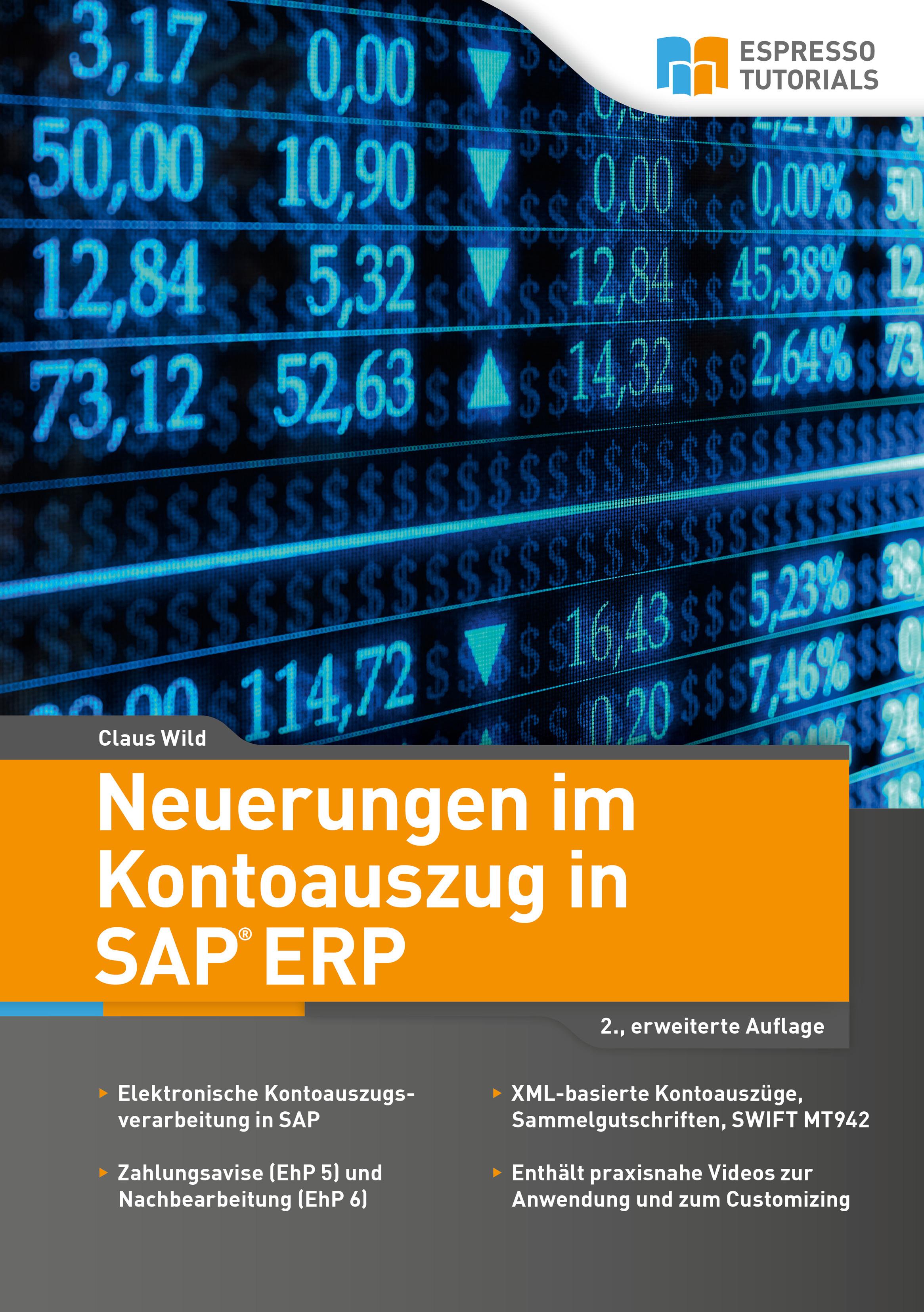Vorderes Coverbild Neuerungen im Kontoauszug in SAP ERP