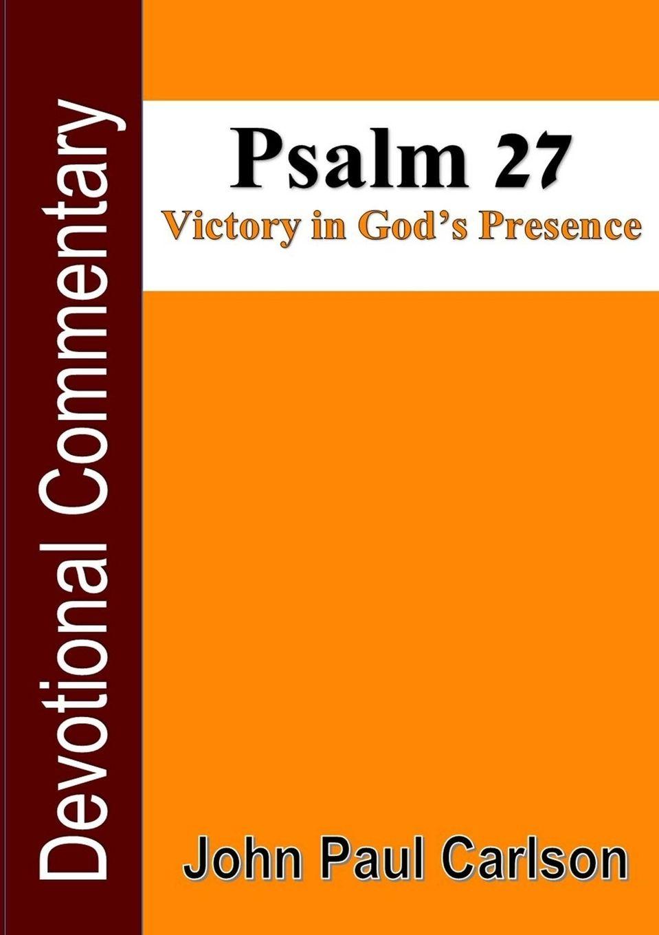 Vorderes Coverbild Psalm 27, Victory in God's Presence