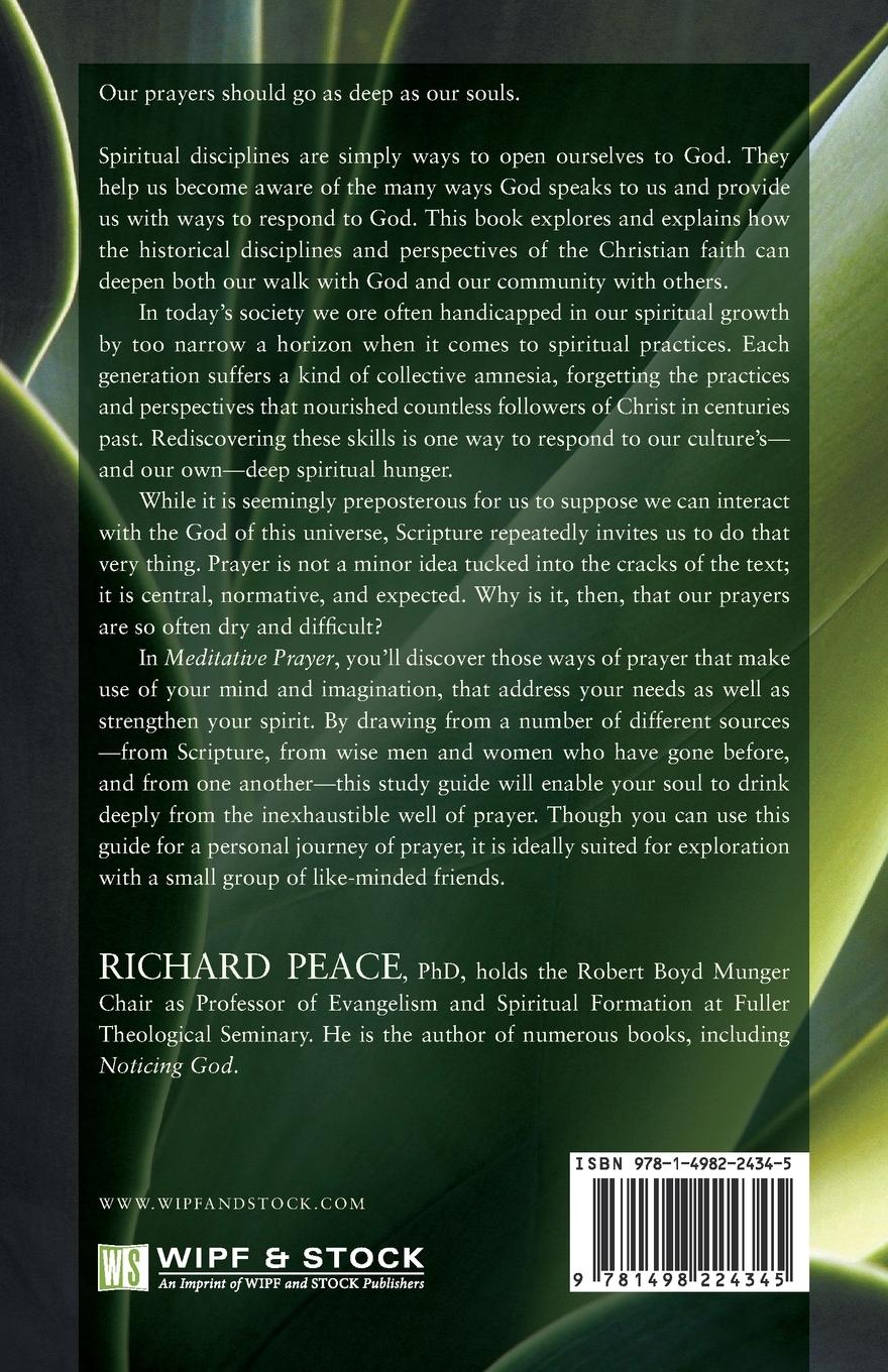 Rückseitencover Meditative Prayer