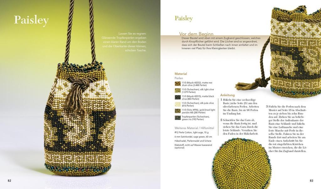 Vorderes Coverbild Perlentaschen häkeln
