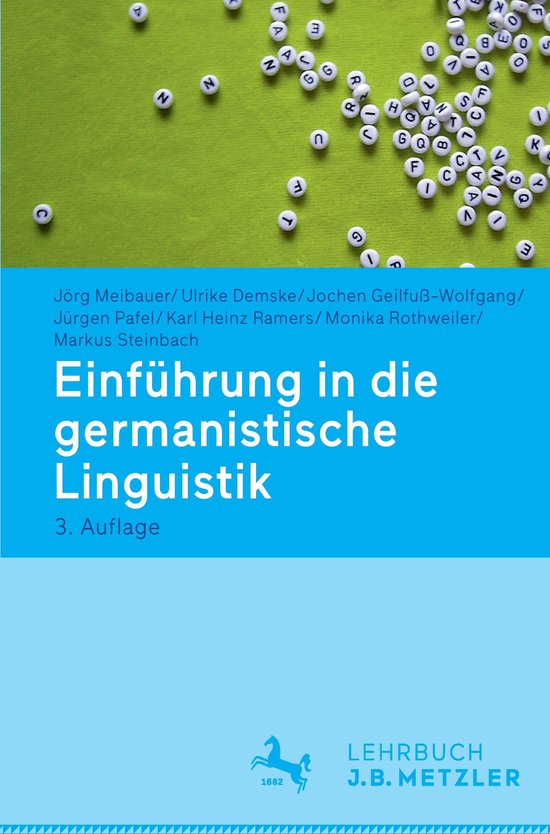Vorderes Coverbild Einführung in die germanistische Linguistik