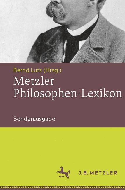 Vorderes Coverbild Metzler Philosophen-Lexikon