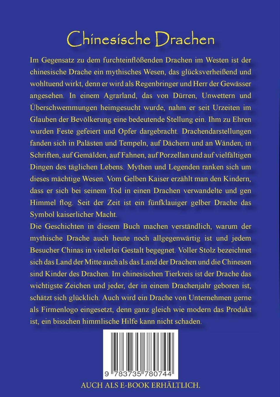 Rückseitencover Chinesische Drachen