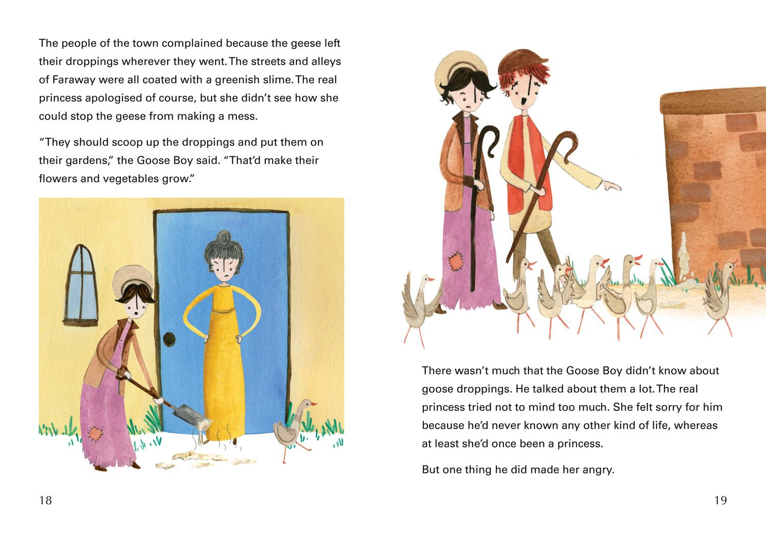 Beispielinhalt (Bild) The Goose Girl