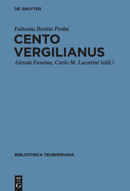 Vorderes Coverbild Cento Vergilianus