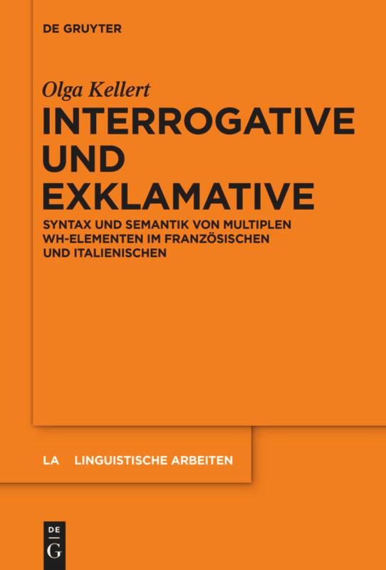 Vorderes Coverbild Interrogative und Exklamative