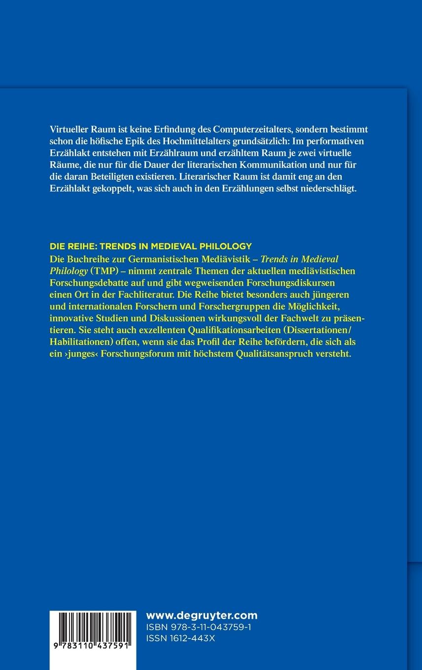 Rückseitencover Erzählen im Raum