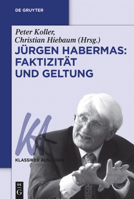 Vorderes Coverbild Jürgen Habermas: Faktizität und Geltung