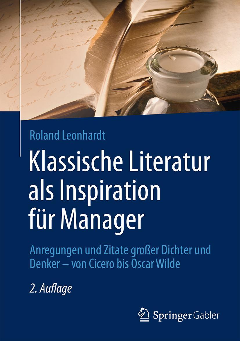 Vorderes Coverbild Klassische Literatur als Inspiration für Manager
