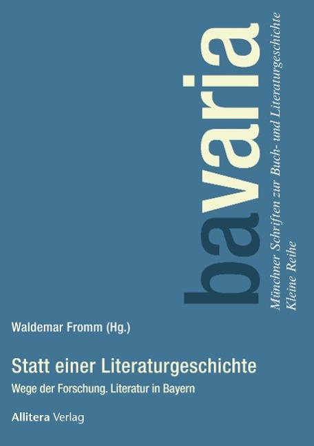 Vorderes Coverbild Statt einer Literaturgeschichte