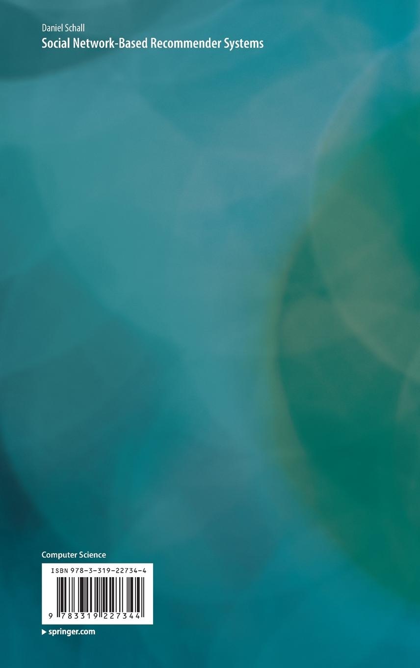 Rückseitencover Social Network-Based Recommender Systems