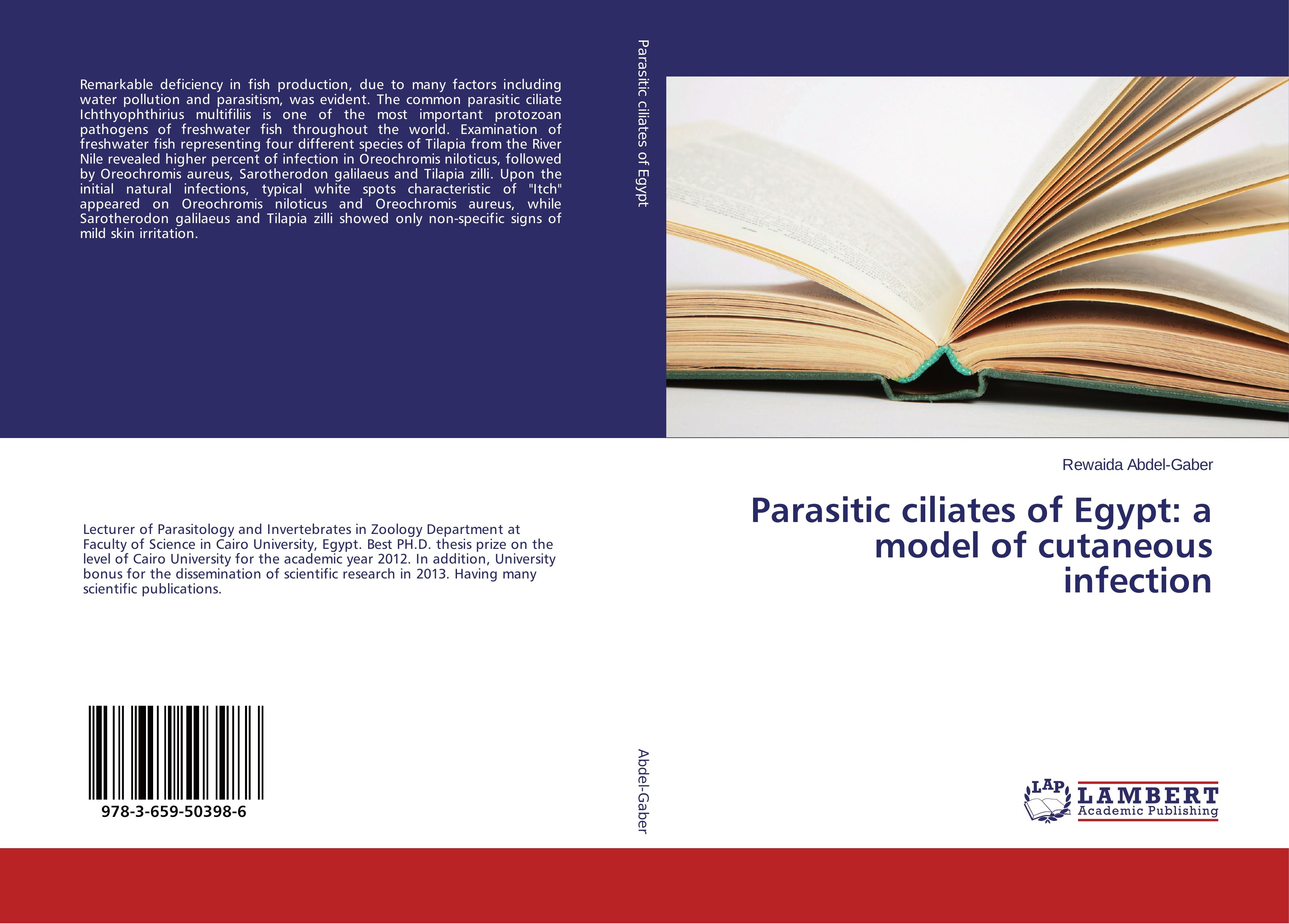 Vorderes Coverbild Parasitic ciliates of Egypt: a model of cutaneous infection