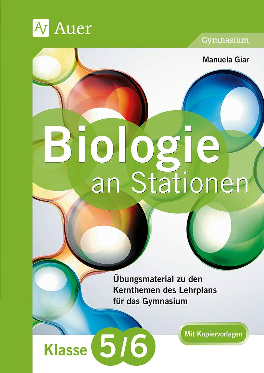 Vorderes Coverbild Biologie an Stationen 5-6 Gymnasium