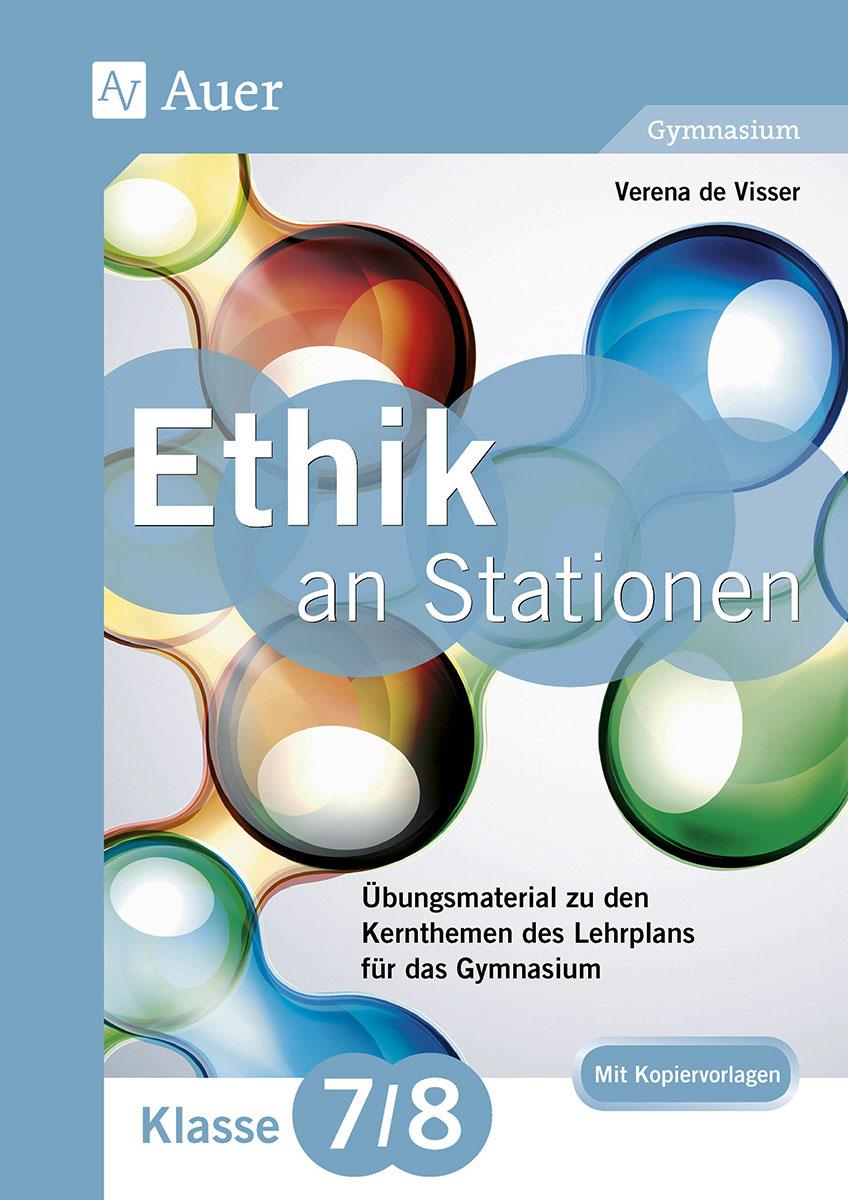 Vorderes Coverbild Ethik an Stationen 7-8 Gymnasium