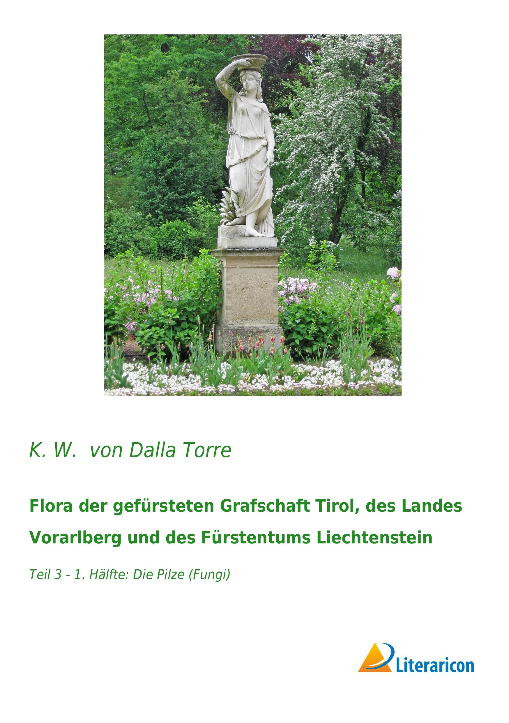 Vorderes Coverbild Flora der gefürsteten Grafschaft Tirol, des Landes Vorarlberg und des Fürstentums Liechtenstein