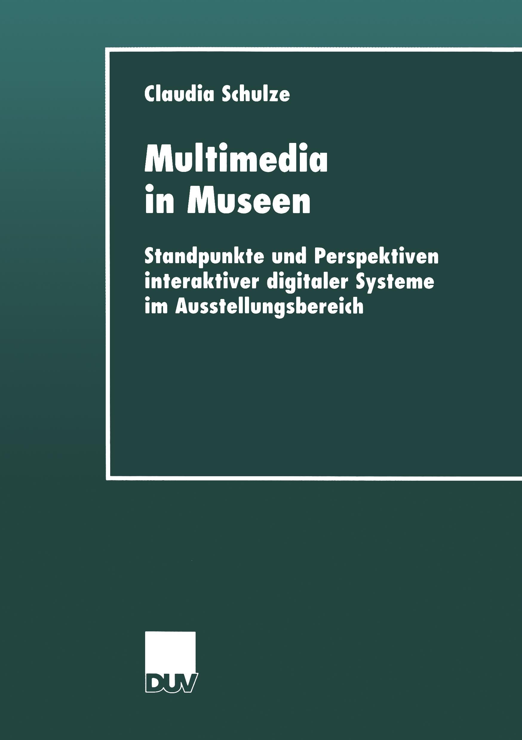 Vorderes Coverbild Multimedia in Museen