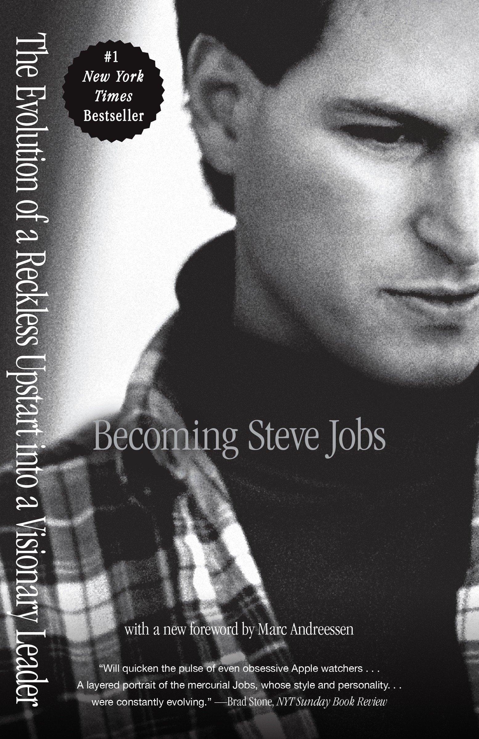 Vorderes Coverbild Becoming Steve Jobs