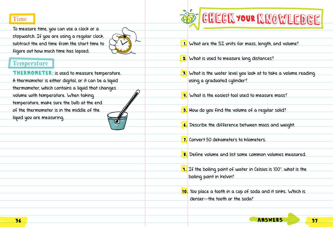 Beispielinhalt (Bild) Everything You Need to Ace Science in One Big Fat Notebook