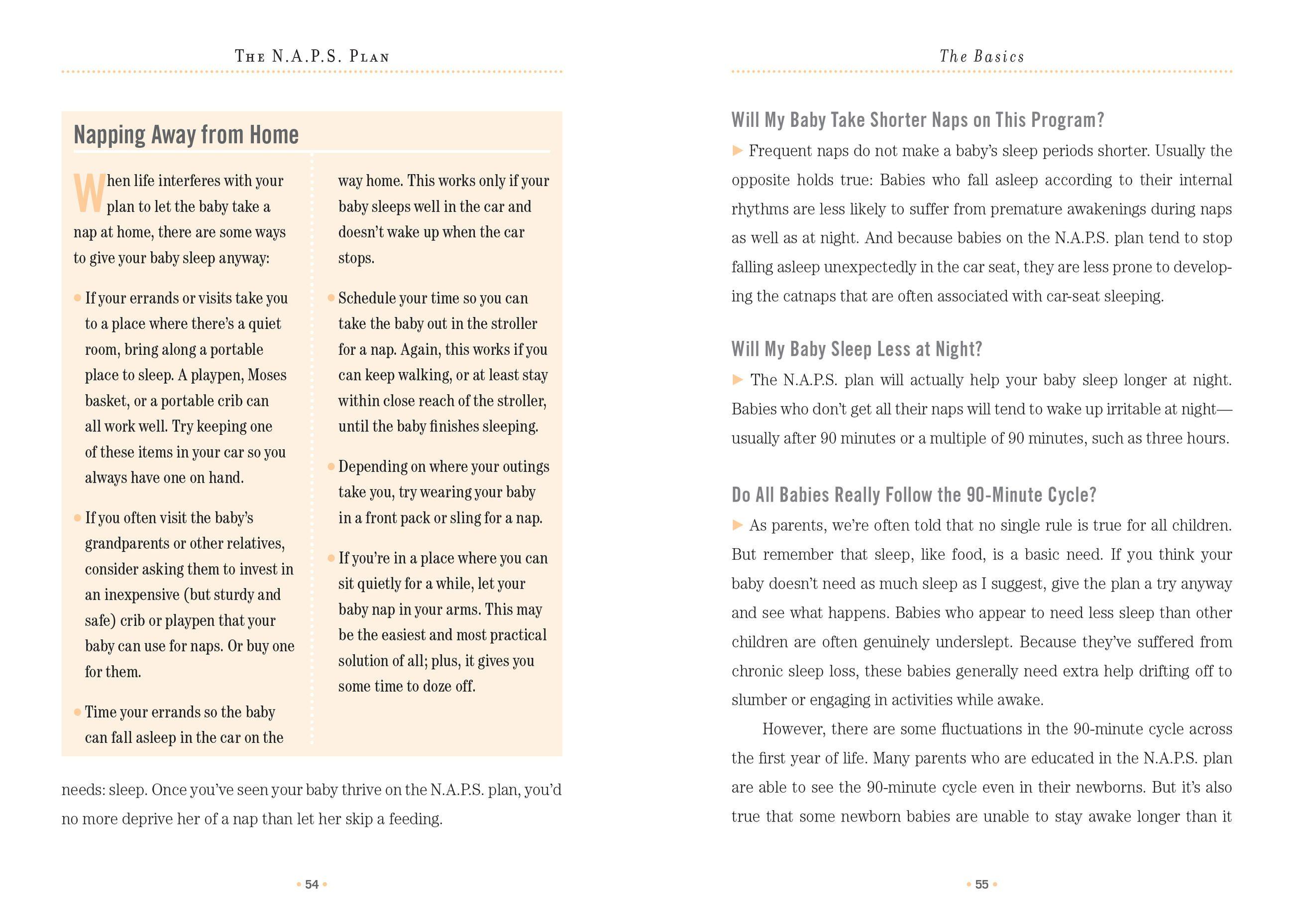 Beispielinhalt (Bild) The Natural Baby Sleep Solution