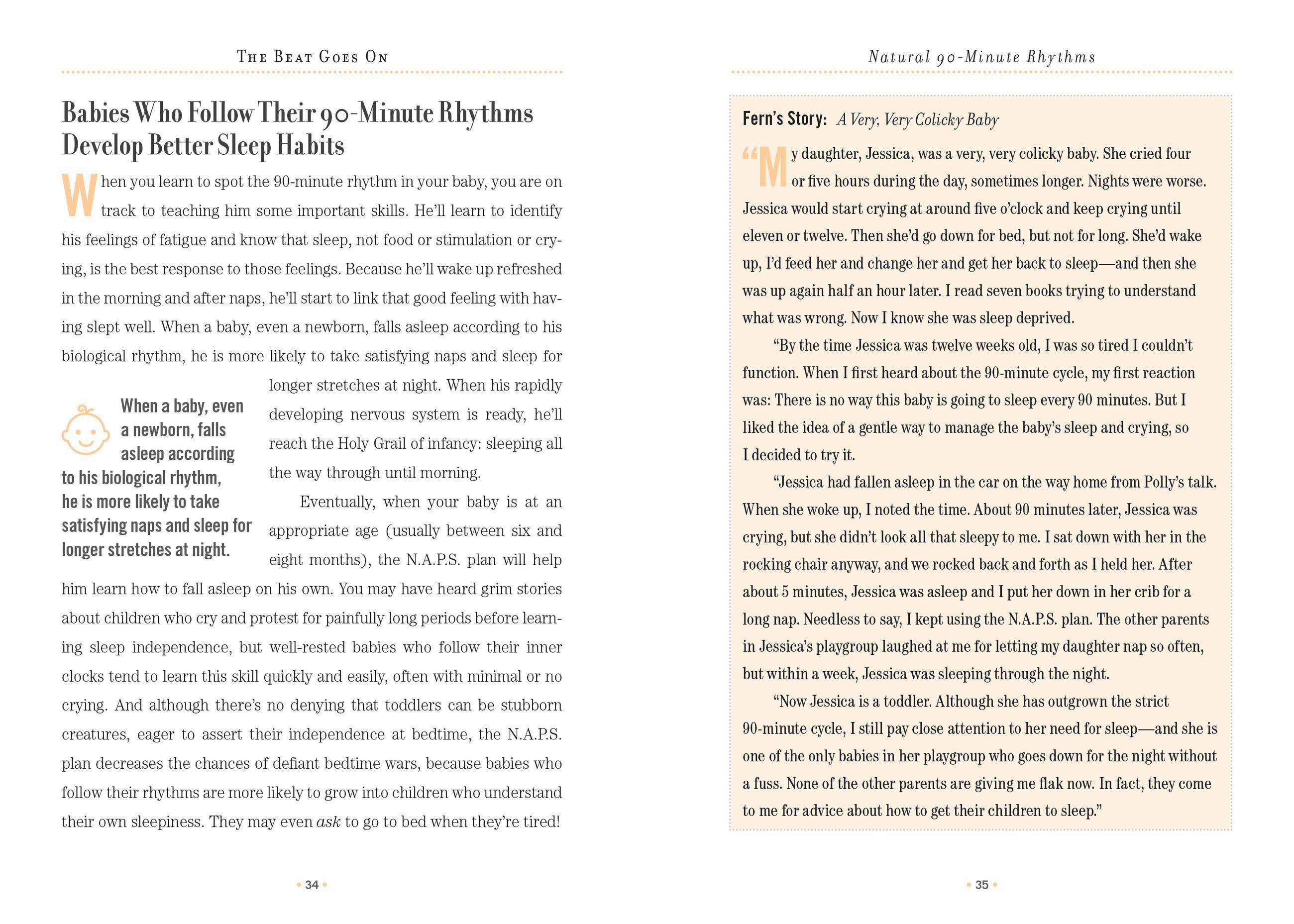 Beispielinhalt (Bild) The Natural Baby Sleep Solution