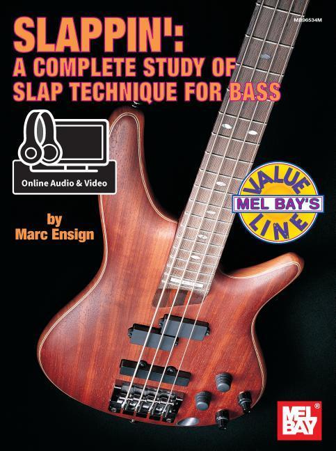 Vorderes Coverbild Slappin': A Complete Study of Slap Technique for Bass