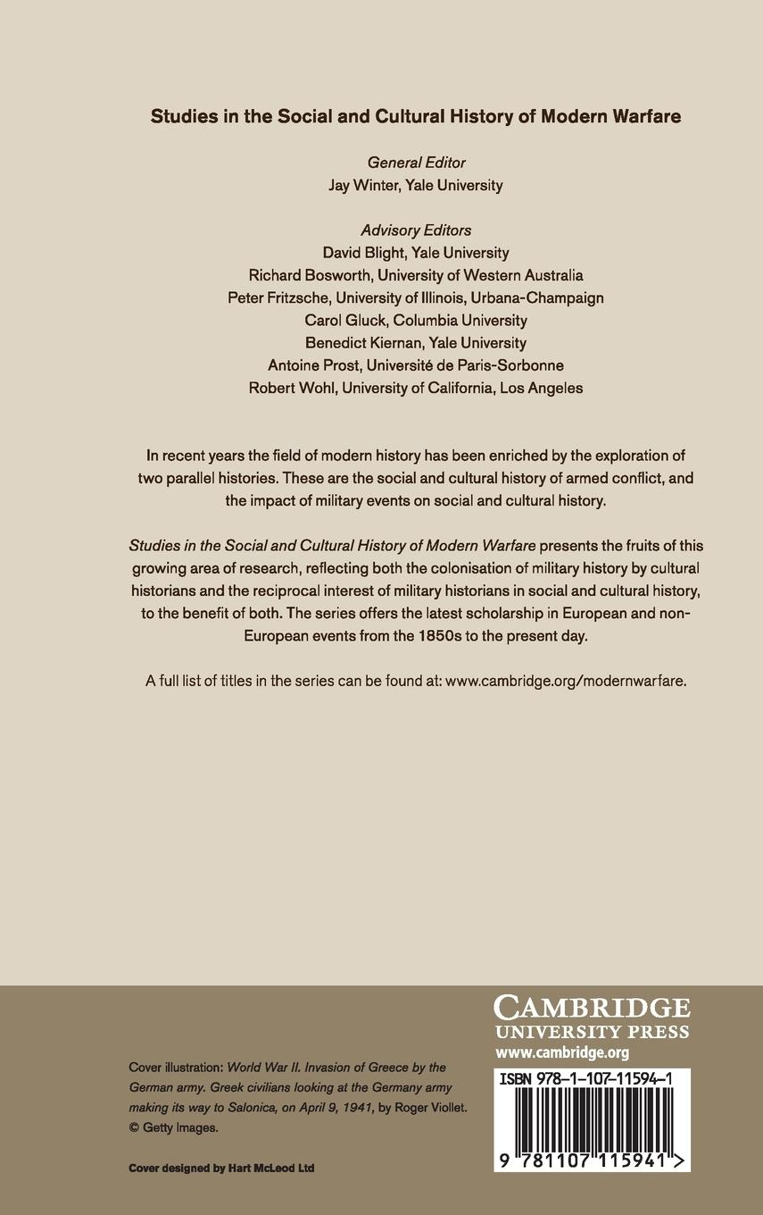 Rückseitencover Memory and Migration in the Shadow of War