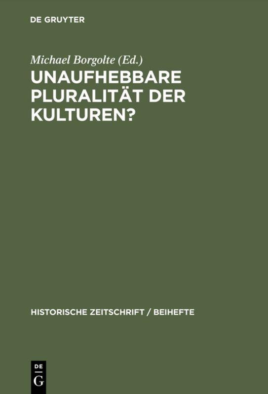 Vorderes Coverbild Unaufhebbare Pluralität der Kulturen?