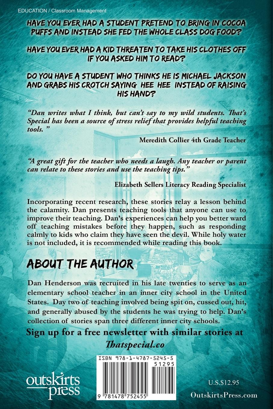 Rückseitencover That's Special