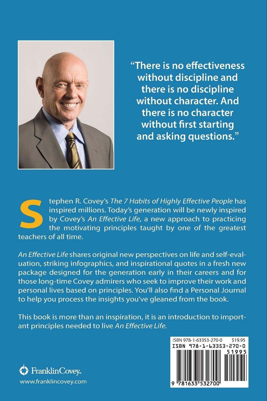 Rückseitencover An Effective Life