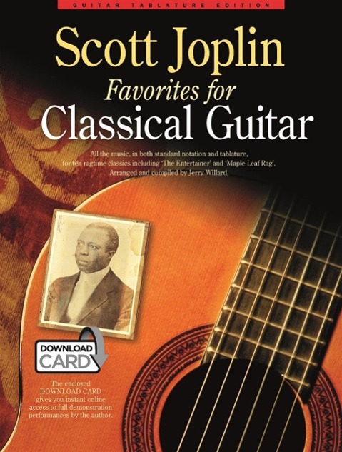 Vorderes Coverbild Scott Joplin Favorites for Classical Guitar