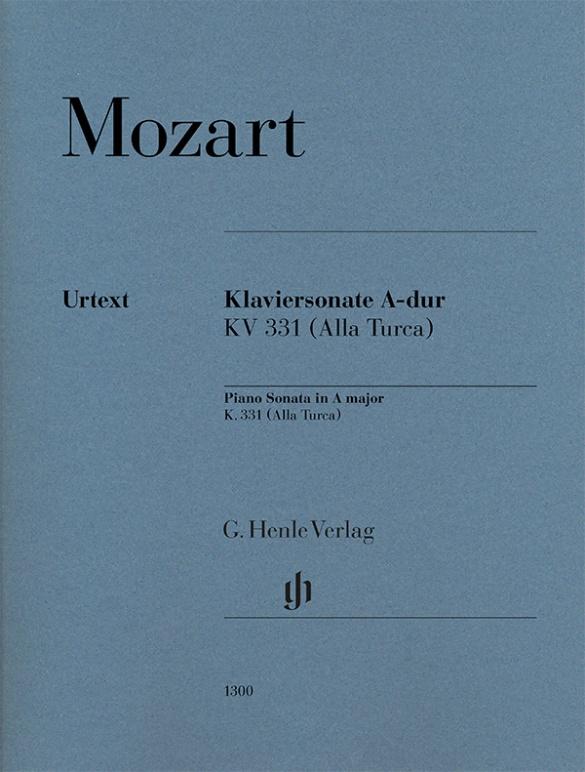 Vorderes Coverbild Klaviersonate A-dur KV 331