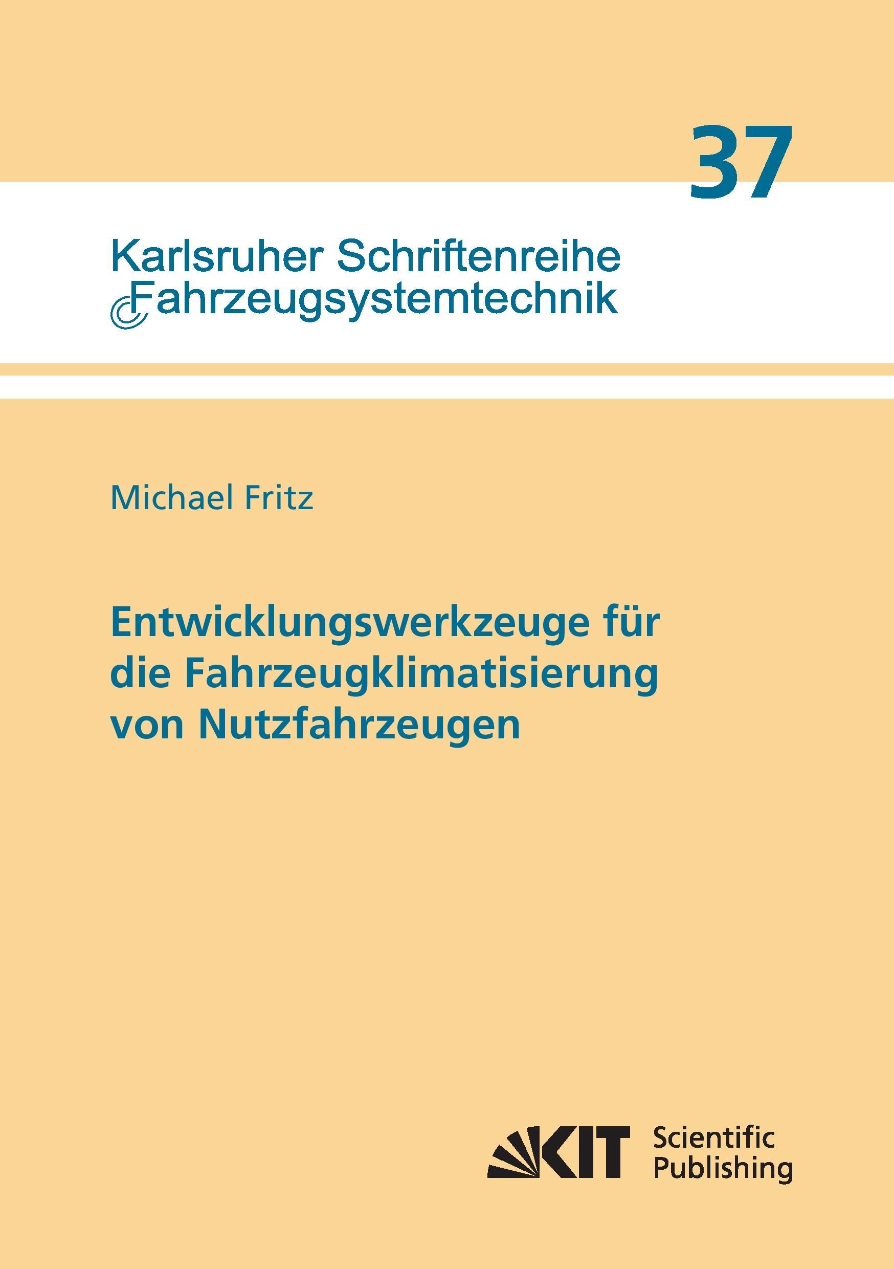 Vorderes Coverbild Entwicklungswerkzeuge für die Fahrzeugklimatisierung von Nutzfahrzeugen