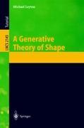 Vorderes Coverbild A Generative Theory of Shape