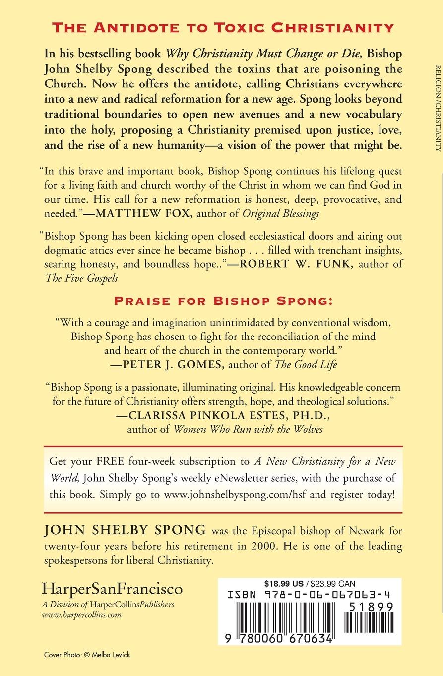 Rückseitencover A New Christianity for a New World