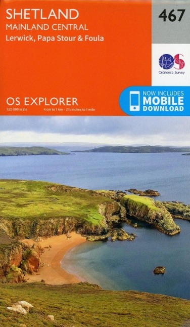 Vorderes Coverbild Shetland - Mainland Central