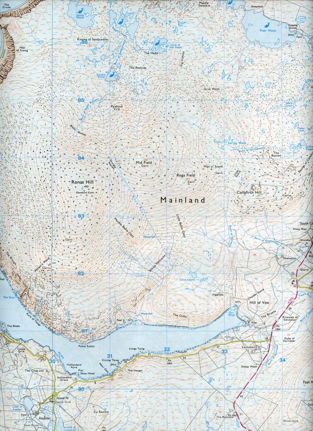 Beispielinhalt (Bild) Shetland - Mainland North West