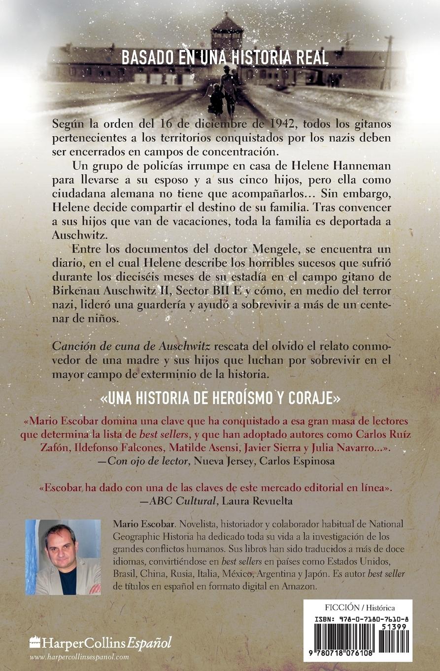 Rückseitencover Canción de Cuna En Aushwitz