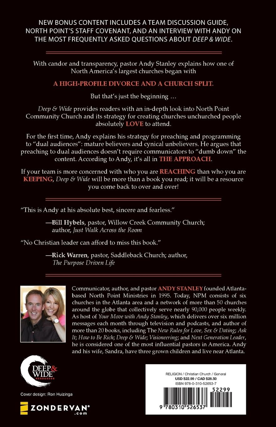 Rückseitencover Deep and   Wide