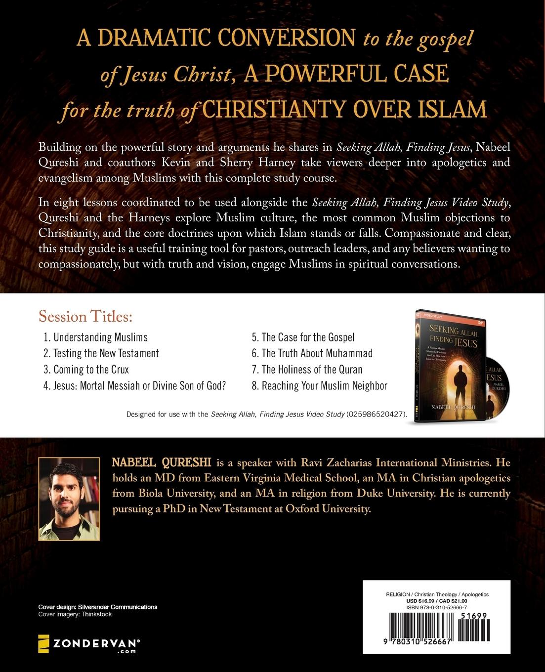 Rückseitencover Seeking Allah, Finding Jesus Study Guide